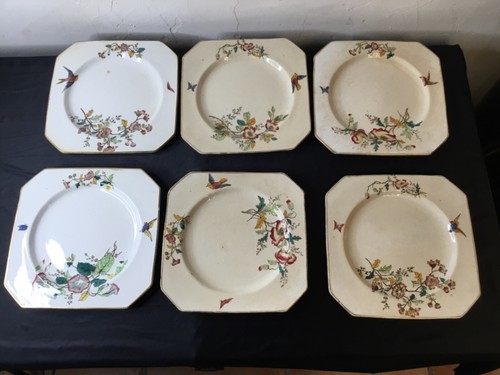 Ancienne assiette en - ancienne, faience