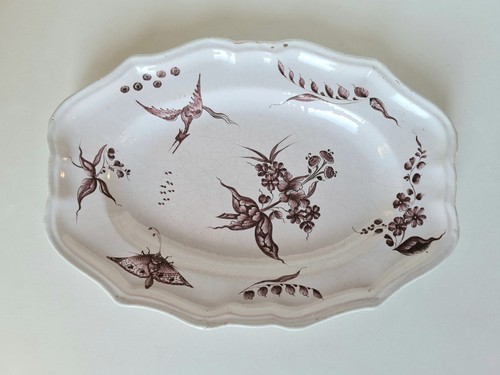 Lunéville plat oblong